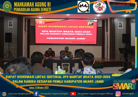 Waka Rapat OPS Mantap Brata 2023.a
